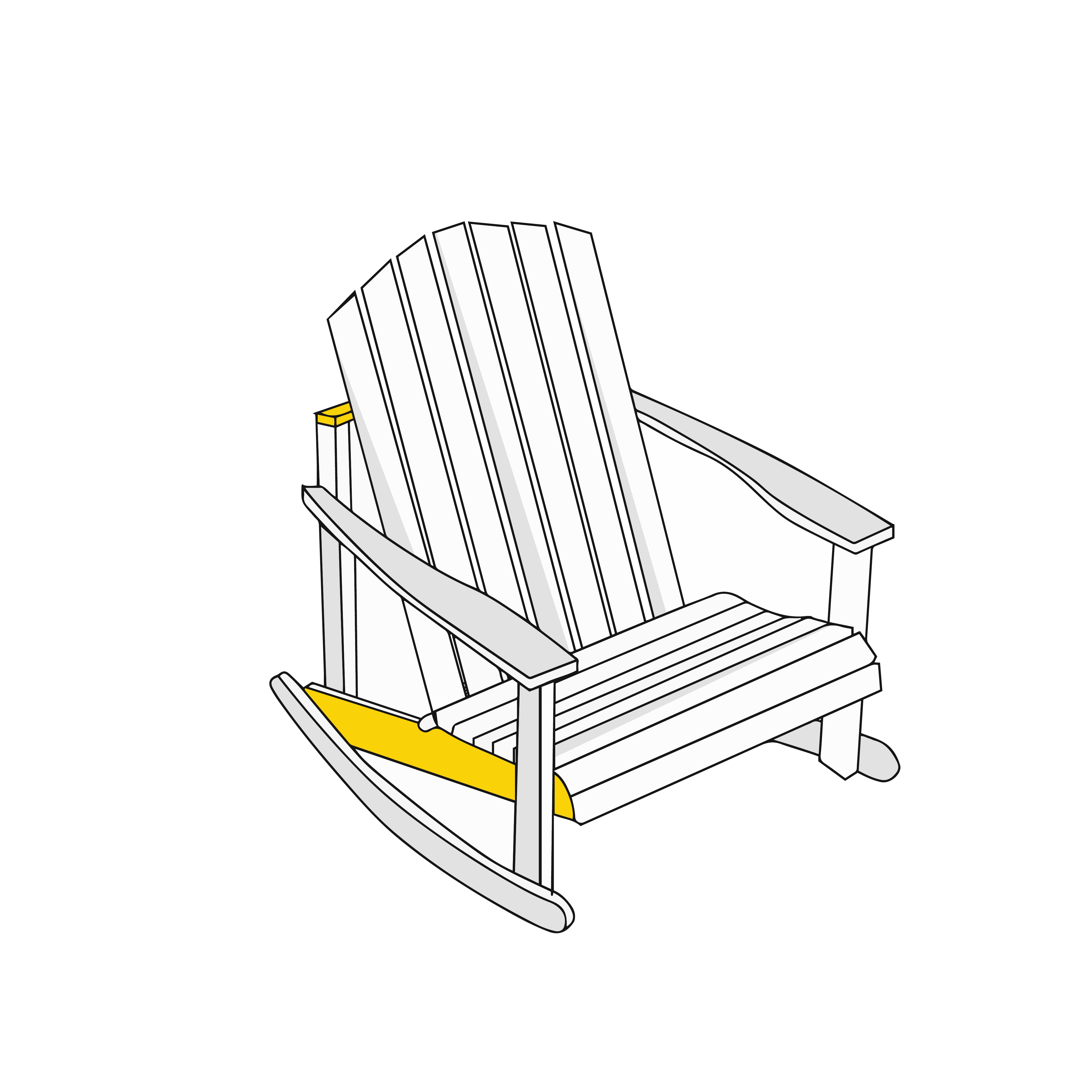 Custom Adirondack Chair Cover Model 4