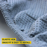 Seal Skin Elite car cover, elastic hem, snug fit and easy to install
