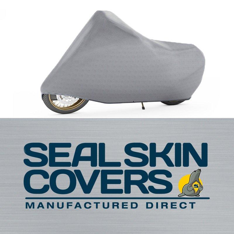 Seal Skin Supreme motorcycle cover on demo motorcycle